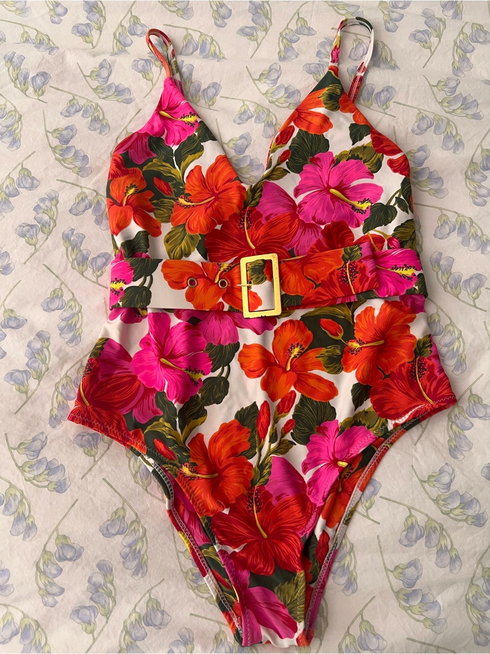 Show Me Your MuMu Belted One-Piece Swimsuit